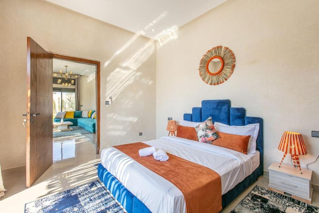 Villa Leila,Piscine , Grand Jardin, Jeux , Cuisiniere Marrakesh Eksteriør billede